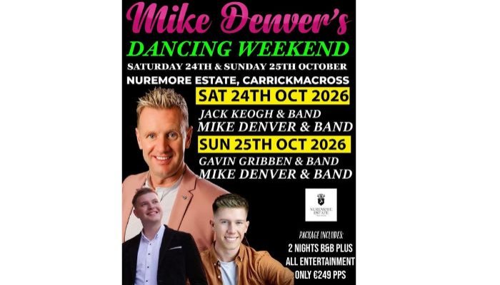Mike denver website whats on Nuremore  Estate